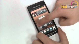 Обзор Sony Ericsson XPERIA X12 Arc [upl. by Llesram39]