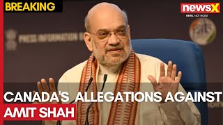 Canada alleges Amit Shah ‘ordered’ campaign targeting Sikh separatists  NewsX [upl. by Ranna485]