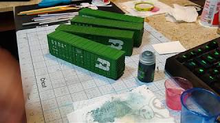 Citadel Coelia Greenshade vs HO scale green boxcar part 1 [upl. by Buatti]