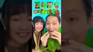 Green and brown chaklat mukbang eattingchallenge eatingfoodchallenge eatingshow eatingchallenge [upl. by Bruni510]