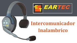 Eartec UltraLITE Intercomunicador Inalambrico [upl. by Bremser]