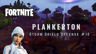 Plankerton Storm Shield Defense 10  Fortnite Save the World [upl. by Tavy]