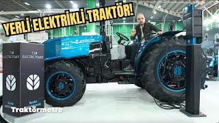 Yerli Elektrikli Traktör New Holland T3 Electric Power Yakıt Derdine Son  Traktörmetre [upl. by Burta409]