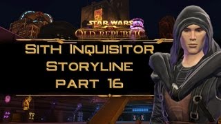 SWTOR Sith Inquisitor Storyline part 16 Dealing with the Veil on Nar Shaddaa [upl. by Yzmar]