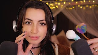 ASMR  Lets make you feel cozy  casual close whispering amp triggers [upl. by Ylicec]