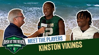 Meet the Players Kinston High School  Bash at the Beach Football Jamboree 2024 [upl. by Ahsropal]