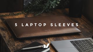 5 Minimal Laptop Sleeves  Bellroy Nomad Rushfaster Incase amp More [upl. by Friedberg188]