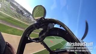 Flying the Spitfire in Oshkosh Spitfire Mk IX Helmet Cam [upl. by Grenier358]