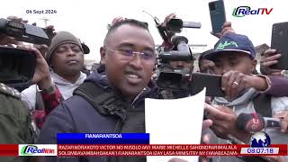 REAL NEWS  NY VAOVAO MARINA MIVANTANA 04 SEPTEMBRE 2024 Madagascar [upl. by Asta]