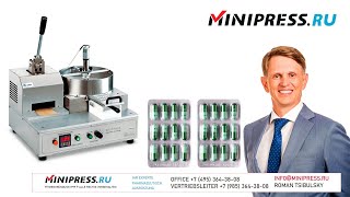 Halbautomatische Blisterverpackungsmaschine ITA011 Minipressru [upl. by Hras]