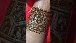 New and latest bridal hand border line mehndi design simple mahendi designs mehndi youtubeshorts [upl. by Brinson]