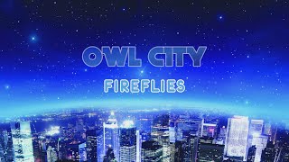 Owl City  Fireflies  Karaoke version [upl. by Eckardt54]