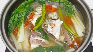 TINOLANG ISDA  SINABAWANG ISDA  FISH RECIPE [upl. by Meehahs858]