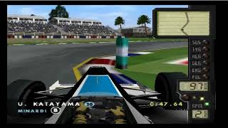 F1 World Grand Prix N64  Minardi  Vuelta al GP de Australia [upl. by Harmaning]