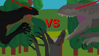 indominus rex vs indoraptor vs Scorpios rex pt1 [upl. by Saixela]