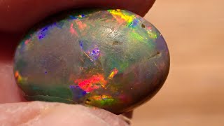 7 Carat Black Opal Gets a Facelift [upl. by Nilyram]