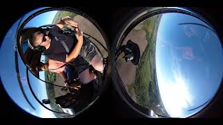 Driftless Helicopter Tour 360 View Part 1 [upl. by Adnirak588]