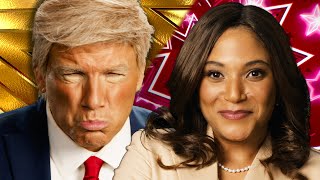 Donald Trump vs Kamala Harris Epic Rap Battles of History [upl. by Anelat]