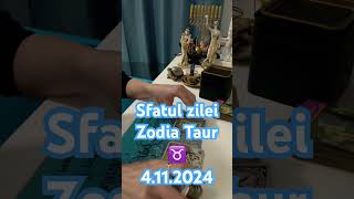 Sfatul zileizodia Taur ♉️ tarot horoscop cariera zodie dragoste taur [upl. by Ettedanreb]