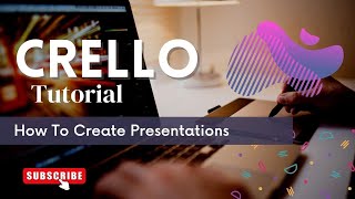 How To Create Presentations Using Crello [upl. by Boj]