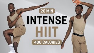 20 MIN INTENSE HIIT WORKOUT  300 Calories  Full Body Fat Burn  No Equipment  Super Sweaty [upl. by Babby]