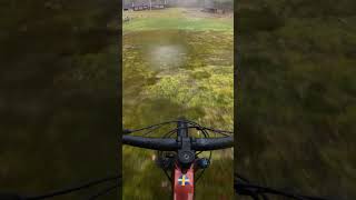 Cycling down the ski slope mtb shorts downhill [upl. by Reh]