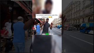 Que pensestu des jeunes parisiens life jeunesse youtube shorts microtrottoir paris monde [upl. by Anilef]