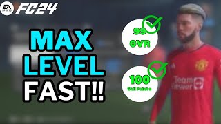 FASTEST WAY TO REACH MAX LEVEL ON FC 24 PRO CLUBS QUICKEST METHOD [upl. by Sakhuja]