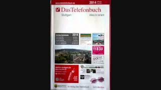 Das Telefonbuch 2014 [upl. by Sedicla]