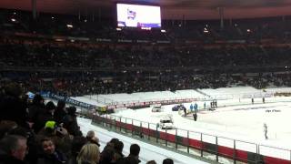 Alain Prost wins the Trophee Andros race at Stade de France [upl. by Aleusnoc]