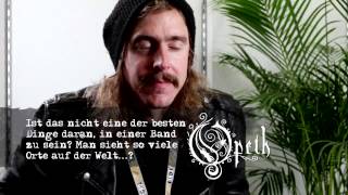 Opeth im Interview 2012 Rock Im Park [upl. by Htebasyle]