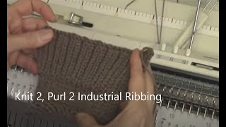 Knit 2 Purl 1 Industrial Ribbing by Diana Sullivan [upl. by Neda760]