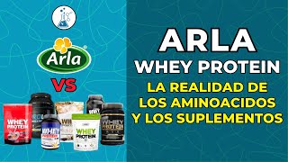 PROTEINA ARLA VS MARCAS DE SUPLEMENTOS  ¿COMO DEBERIAN DAR LOS AMINOACIDOS  PROYECTO S [upl. by Wunder345]