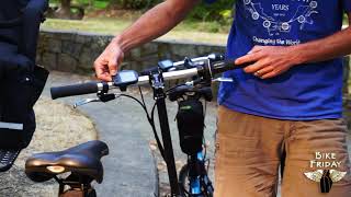 Bike Friday Rear Drive EAssist EBike full video  Service [upl. by Cinemod181]