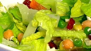 Romaine Lettuce Salad  Healthy Salad Recipes [upl. by Derron]