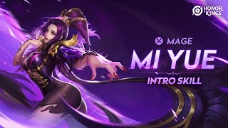 Honor of Kings Mi Yue  Mage  Intro Skill [upl. by Retsila]