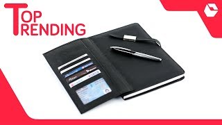 COI Corporate Grey Business Undated Planner Organizer  Diary With Pen [upl. by Ynohtnacram724]