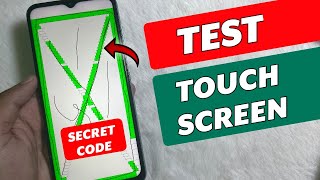 How to Test Mobile Touch screen by using a secret code  Full Guide [upl. by Heaps]