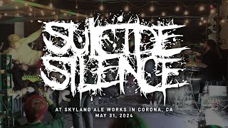 Suicide Silence  Skyland Ale Works in Corona CA 5312024 [upl. by Jakob]