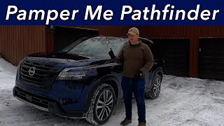 A Close Look at the 2024 Nissan Pathfinder Platinum AWD [upl. by Idnek186]