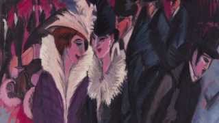 1913  quotStreet Berlinquot by Ernst Ludwig Kirchner [upl. by Akaya]