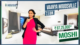 Vaanya Woodsville Phase 4  25 BHK Sample Flat Tour  Pharande Spaces Moshi [upl. by Hera]