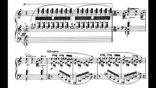 Alexander Scriabin  Piano Sonata No 10 1913with full score [upl. by Nylodnewg904]