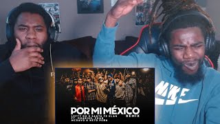 Por Mi Mexico Remix 🇲🇽  Lefty SM Santa Fe Klan Dharius CKan MC Davo amp Neto Peña  JK REACTION [upl. by Aivitnahs803]