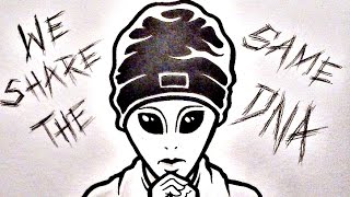 ALIEN DNA  Speed Drawing [upl. by Bartley31]