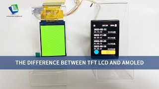 The difference between TFT LCD and AMOLED [upl. by Ojytteb977]