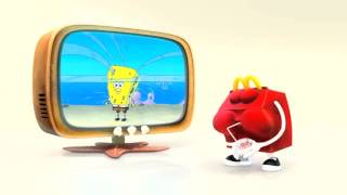 German SpongeBob Happy Meal Commercial from 2010 [upl. by Nostrebor]