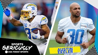 Austin Ekelers frustration on treatment of running backs like Jonathan Taylor  Sports Seriously [upl. by Ostler]