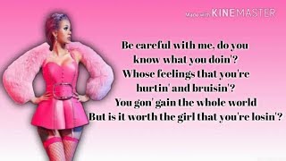 Cardi B  Be Careful Lyrics [upl. by Liz]