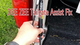 Dee Zee Tailgate Assist Fix Mod for Ford [upl. by Mya]